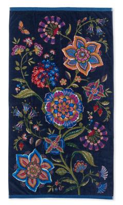 Pip Studio Strandlaken Viva La Vida Donkerblauw
