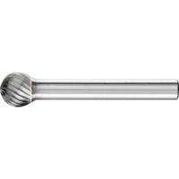 PFERD TOOLS 21112706 Freesstift Bol Lengte 49 mm Afmeting, Ø 10 mm Werklengte 9 mm Schachtdiameter 6 mm