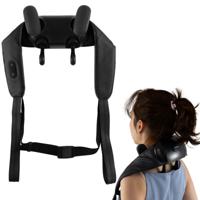 Nackenmassageapparaat & Schoudermassageapparaat 4D Kneten Shiatsu Massagemachine met 2 Warmtestanden