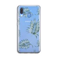 Simple leaves: Samsung Galaxy A40 Transparant Hoesje