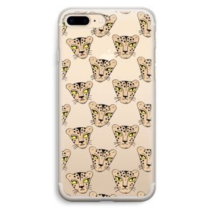 Tijger: iPhone 7 Plus Transparant Hoesje