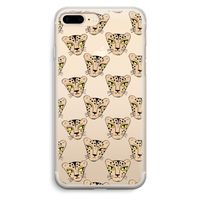 Tijger: iPhone 7 Plus Transparant Hoesje
