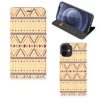 iPhone 12 Mini | Hoesje met Magneet | Aztec Yellow