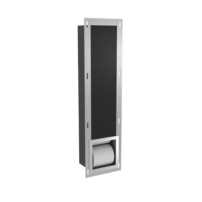 Reserverolhouder Inbouw van RVS - Boss & Wessing Torelaat (33768-233919) BWS Toiletrolhouder
