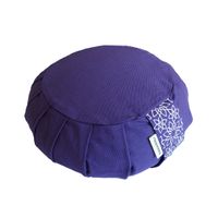 Meditation cushion zafu - Purple - thumbnail