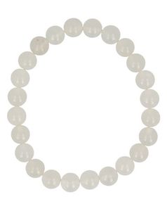 Kralenarmband jade wit 8mm
