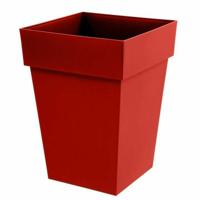 EDA Tuscan Rood Polypropyleen Vierkant 39 x 39 x 53 cm