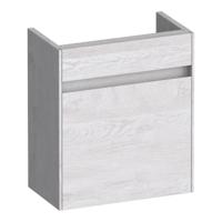 Brauer Inspire Fonteinkast - 40 cm - 1 Deur - Greeploos - Rechtsdraaiend - Forest Seashell