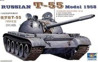 Trumpeter 1/35 Russian T-55 model 1958 - thumbnail