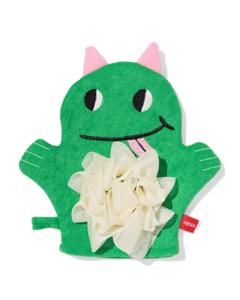 HEMA Washand Monster Groen
