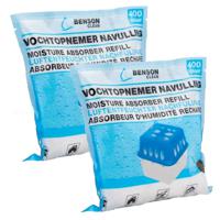 Benson Vochtopnemer / vochtvanger navulling - 2 stuks - 400 gram per stuk