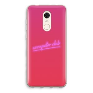 Vice Glow: Xiaomi Redmi 5 Transparant Hoesje