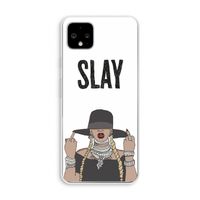Slay All Day: Pixel 4 XL Transparant Hoesje
