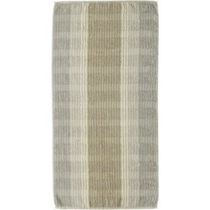 Cawö Cawö Cashmere Streifen Handdoek 50x100 Zand