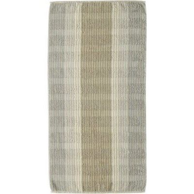 Cawö Cawö Cashmere Streifen Handdoek 50x100 Zand