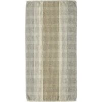 Cawö Cawö Cashmere Streifen Handdoek 50x100 Zand