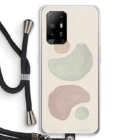 Geo #10: Oppo A95 5G Transparant Hoesje met koord