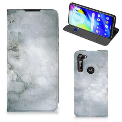 Bookcase Motorola Moto G8 Power Painting Grey Bookcase Motorola Moto G8 Power Painting Grey