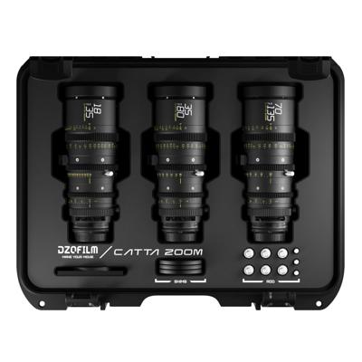 DZOFilm Catta ZOOM Bundles 18-35/35-80/70-135 T2.9 - E-mount (zwart)