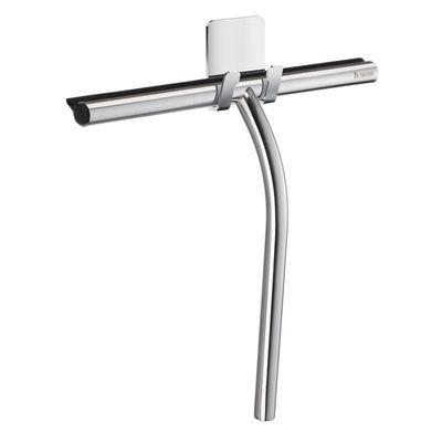 Smedbo Sideline Douchewisser - 24x21cm - zelfklevend - RVS Gepolijst Edelstaal DK2140
