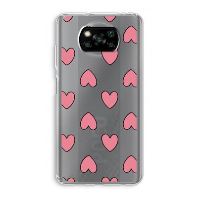 Ondersteboven verliefd: Xiaomi Poco X3 Pro Transparant Hoesje