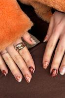 Blitsbee Nail Art | Golden Tortoise