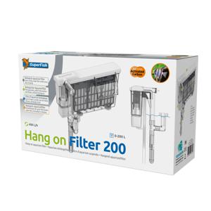 Superfish Hang On Filter 200 - Efficiënte Buitenfilter voor Aquaria tot 200L