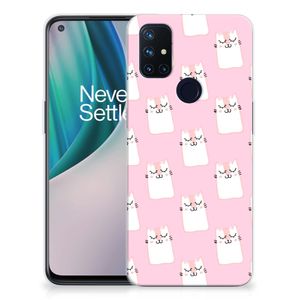 OnePlus Nord N10 5G TPU Hoesje Sleeping Cats