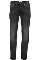 Lindbergh Lindbergh Black Modern Fit Jeans zwart, Effen - thumbnail