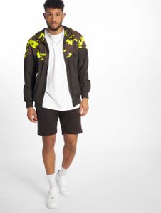 Urban Classics / Zomerjas Pattern Arrow in zwart Urban Classics / Zomerjas Pattern Arrow in zwart