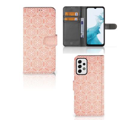 Samsung Galaxy A23 | Telefoon Hoesje | Pattern Orange