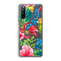 Papegaaien: Sony Xperia 10 III Transparant Hoesje