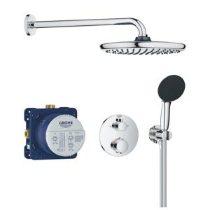 Grohe Precision inbouw regendoucheset Start 250 met 3 straalsoorten chroom rond