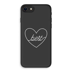 Best heart pastel: iPhone SE 2020 Biologisch afbreekbaar hoesje