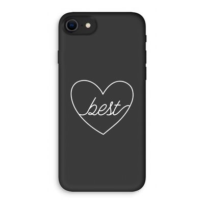 Best heart pastel: iPhone SE 2020 Biologisch afbreekbaar hoesje