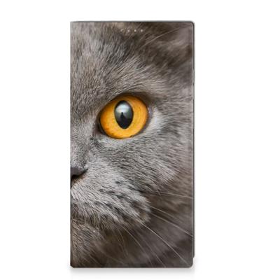 Smartphone hoesje Samsung Galaxy S24 Ultra Britse Korthaar Smartphone hoesje Samsung Galaxy S24 Ultra Britse Korthaar