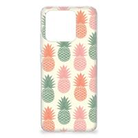 Xiaomi Redmi 10C | Siliconen Case | Ananas