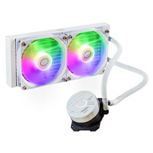 Cooler Master MasterLiquid 240L Core ARGB White Processor Kit voor vloeistofkoeling 12 cm Wit