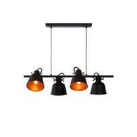 Lucide hanglamp Pia - zwart - 87x35x150 cm - Leen Bakker