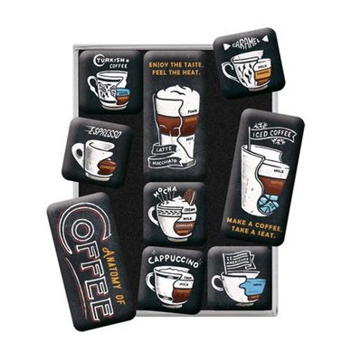 Magneet Set Anatomy Of Coffee Magneet Set Anatomy Of Coffee