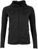 Stanno 408610 Functionals Hooded Full Zip Top Ladies II - Black-Anthracite - XS