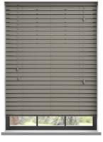 Aluminium jaloezie met koord - Grijs Mat