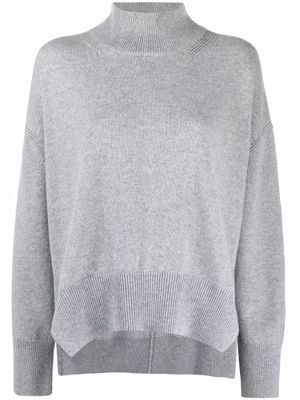 Barrie pull Iconic en cachemire - Gris