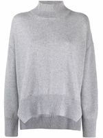 Barrie pull Iconic en cachemire - Gris