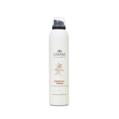 Umami Exclusive Cosmetics Oriental Herbs Foaming Shower Gel Allspice & Sandalwood 200ml Umami Exclusive Cosmetics Oriental Herbs Foaming Shower Gel Allspice & Sandalwood 200ml