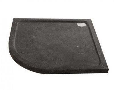 Lambini Designs Stone douchebak kwartrond 90x90cm natuursteen