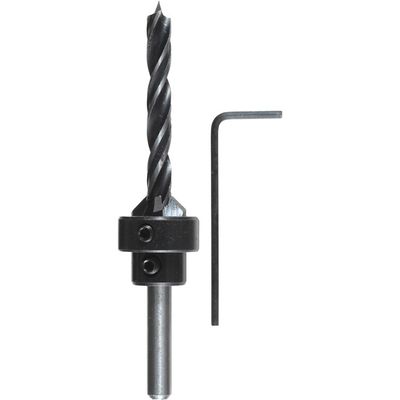 KWB Houtspiraalboor met opsteekverzinker en dieptestop 5mm boren