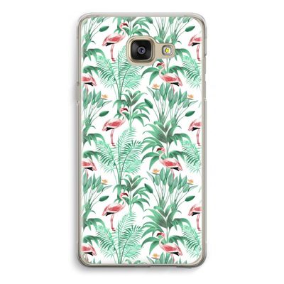 Flamingo bladeren: Samsung Galaxy A5 (2016) Transparant Hoesje