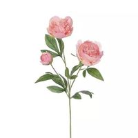 Pioenroos Tak Oud Roze 67 cm kunstplant - Buitengewoon de Boet