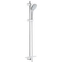 GROHE Euphoria 110 Duo Glijstangset - 90cm - ronde handdouche - 2 straalsoorten - gladde doucheslang - met zeepschaal - chroom 27225001